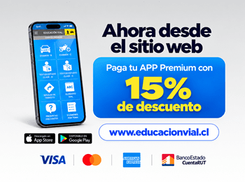 EL DESCUENTO PARA LA APP SE APLICA SOLO AL PAGAR DESDE EL SITIO WEB (CON TODO MEDIO DE PAGO.)